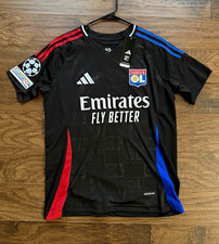 Olympique Lyon 24/25 Cherki #18 Jersey Men’s Size S With CL Patches picture