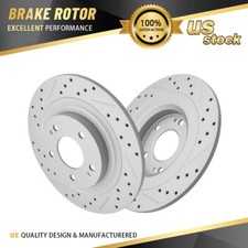 Rear Brake Disc Rotors for Mitsubishi Outlander Sport PHEV Eclipse Cross RVR picture