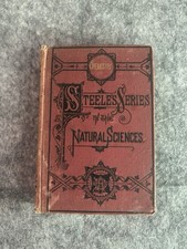 Vintage Chemistry Steele's Series Cloth Bound Illustrated Hardcover Book English picture