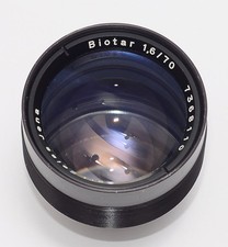 CARL ZEISS JENA BIOTAR 70mm f/1.6 1:1,6 70 SUPER FAST LENS TOP CLASS SUPER RARE picture