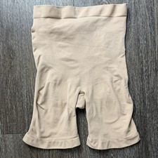 SKIMS Sculpting Short Mid Thigh Nude Shapewear Size Large RN158973 New picture
