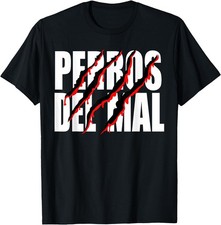 Retro Dios Perdona Los Perros No Mexican Wrestling T-Shirt picture