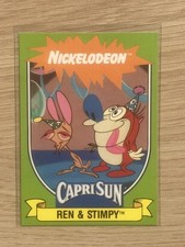 1991 Capri Sun Nickelodeon - Nick is Kids - Ren and Stimpy - GEM MINT - “PSA 10” picture