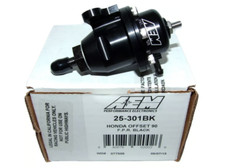 AEM Black Adjustable Fuel Pressure Regulator FOR S2000 / Accord / Civic 25-301BK picture