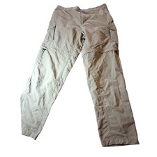 Magellan Outdoors Fish Gear Convertible Cargo Pants Men XL Green Water Repellent picture