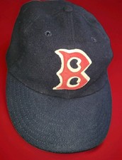 1988 Boston Red Sox World's Finest Cooperstown Wool Ballcap Co Leather Band USA picture