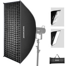 NEEWER 24x35in Rectangular Softbox Bowens Mount for Aputure 120d Godox SL60w picture