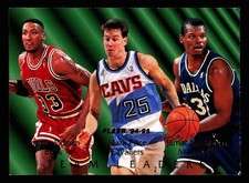 1994-95 Fleer #2 Scottie Pippen / Mark Price / Jamal Mashburn Team Leaders picture