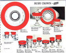 Kings Crown Pattern Glass-Adams/US Glass/Tiffin/Indiana picture