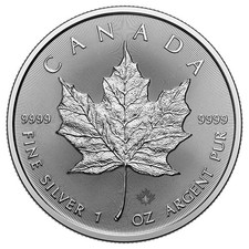 2026 $5 Silver Canadian Maple Leaf 1 oz Brilliant Uncirculated picture