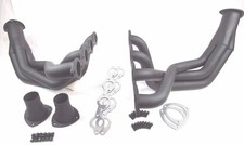 1955-1957 Chevy TRI FIVE Big Block 396 454 502 Fenderwell Header Black H60551BK picture