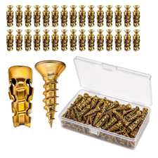 6×14Mm Short Expansion Screw Set,Door Hinge Repair Screw and Expansion Anchor picture