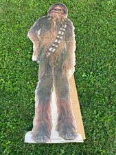 RARE 1977 Vintage Factors STAR WARS Chewbacca Standee Stand Up Display 69” Tall picture
