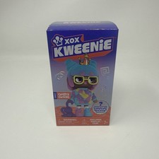 XOX Kweenie Quirky Kweens Mystery Figurine & Display Case NEW Collectible Stack picture