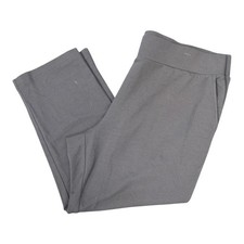 Pure J Jill Affinity French Terry Slim Crop Pants Womens L Petite Deep Blue NWTS picture