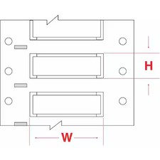 Brady 3Ps-187-2-Wt-S 2