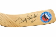 Frank Mahovlich Autographed Hockey HOF Stick, With COA picture
