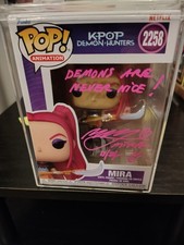 KPOP Demon Hunters - Mira #2258 Signed by May Hong comes in a Hard Case picture