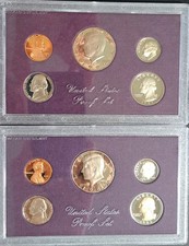 1985-S U.S. Mint Proof Set, With 1986-S U.S. Mint Proof Set, 10 Coins, OGP, Unc. picture