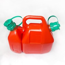 6L Large Volume For Husqvarna Chainsaw Fuel Can & Oil Tank Set Orange picture