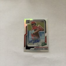 JARLIN SUSANA 2026 Donruss OPTIC RATED PROSPECT AUTO SILVER #144 Nationals picture