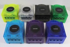 Nintendo GameCube Clear Console Region Switch GC NTSC-U/C & J PLAY US Japan Game picture