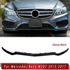 3pcs Glossy Black Front Lower Lip Trims Molding For Benz E-Class W207 2013-2017 picture