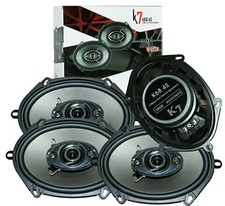 4x Audiotek K68.4S 760W 6x8