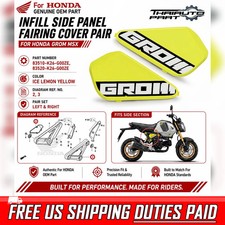 FIT Honda New Grom Msx 2021-2024 Infill Side Panel Fairing Cover Pair Lemon picture