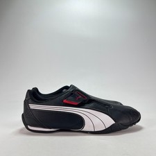 PUMA Redon Move Black White High Risk Red Hook & Loop 185999-02 Men's Size 7.5 picture