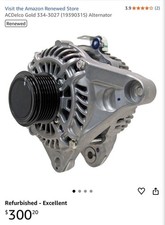 ACDelco Gold 334-3027 (19390315) Alternator picture