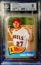 Mike Trout 2020 Topps Choice Gold #TC-7 /50 Angels BGS 9 picture