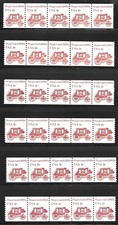 Scott # 1898A-1898Ab 4c Stagecoach PNC5s, Compl. SET of 10, QUALITY Cat- $19.10 picture
