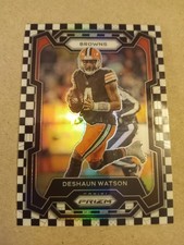 2023 Panini Prizm - Deshaun Watson #65 Black & White Checker Prizm picture
