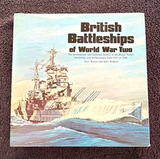 Alan Raven & John Roberts British Battleships of World War Two HC DJ Illus picture