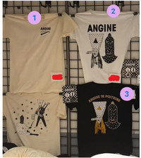 Angine de Poitrine Abstract Character Graphic T-shirt picture