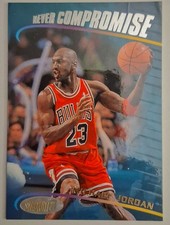 Michael Jordan 1998-99 Topps Stadium Club Never Compromise - #NC1 Rare Insert picture