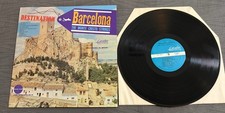 Destination Barcelona Lp/VinylMonte Cristo Strings/Pan Am/Cavalier/1960’s/VG++ picture