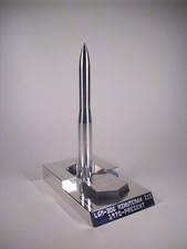 CNC Machined Aluminum Miniature Minuteman III Missile LGM-30G ICBM + Silo 1:134 picture