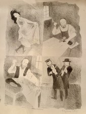 Raphael Soyer Dancer, Tailor, Cobbler, Musicians picture