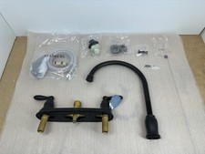 Moen CA87060BL Caldwell HIgh Arc Kitchen sink Faucet Black picture