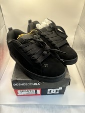 DC Shoes Men's 7 Court Graffik Skateboarding Sneaker Low All Black 266616 picture
