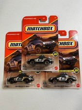 1985 Porsche 911 Rally Super Chase Matchbox 3 Pack 1:64 picture