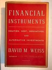 Financial Instruments Equities Debt Derivatives and Alternative Investments HC picture