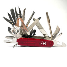 Victorinox SwissChamp XLT 91mm – 49 Functions – Translucent Red – Excellent picture