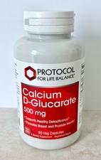 Lot of 11 Protocol for Life Balance Calcium D-Glucarate 500mg 90 Caps (Exp 2029) picture