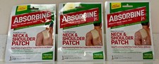 3 Absorbine Jr. Plus Ultra Strength Pain Relief Patch-5 1/2 x 4 In Neck Shoulder picture