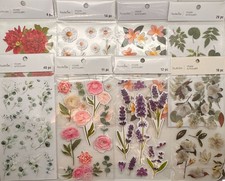 Flower Theme Stickers - Recollections Scrapbook Stickers - Floral & Outdoor picture