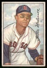 1952 Bowman #205 Walt Masterson picture