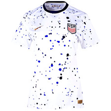 Nike USMNT Womens Authentic Home White 2023 Soccer Jersey picture